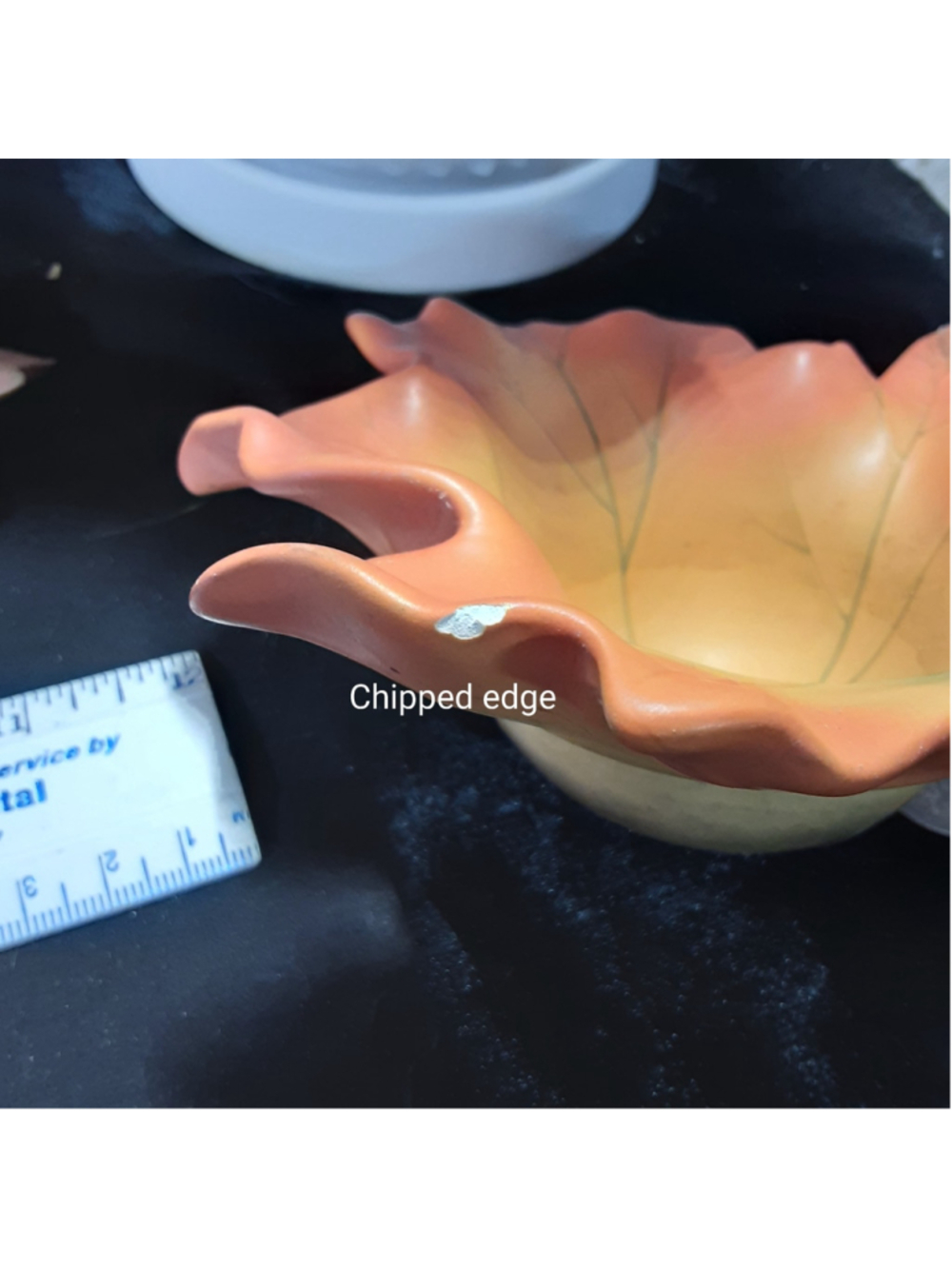 PartyLite Autumn Leaves Tealight Candle Holder Set w/ Metal Stand & 3 Leaf Cups - Picture 3 of 6